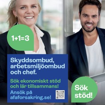 Stöd för arbtetsmiljöutbildning från Afa